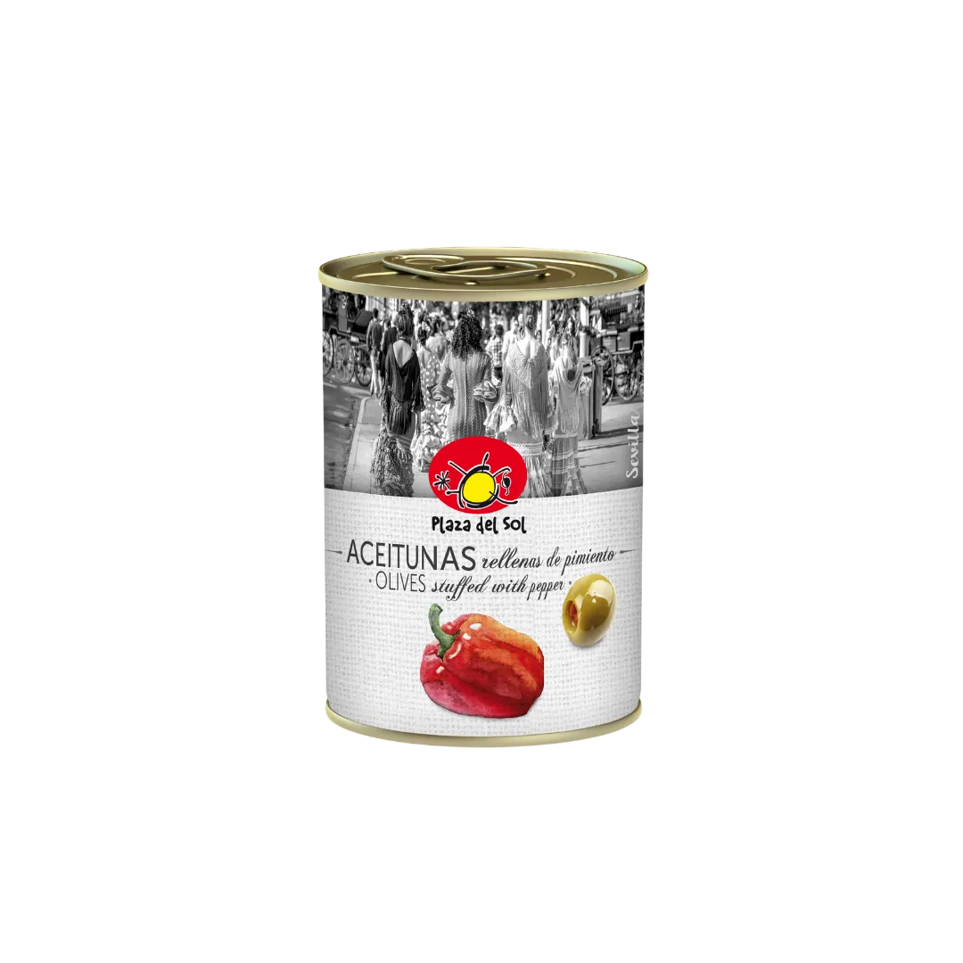 Aceitunas Rellenas con Pimiento — Plaza del Sol