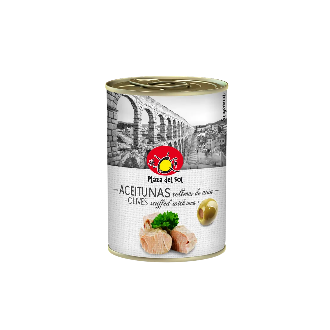 Aceitunas Rellenas con Atún — Plaza del Sol