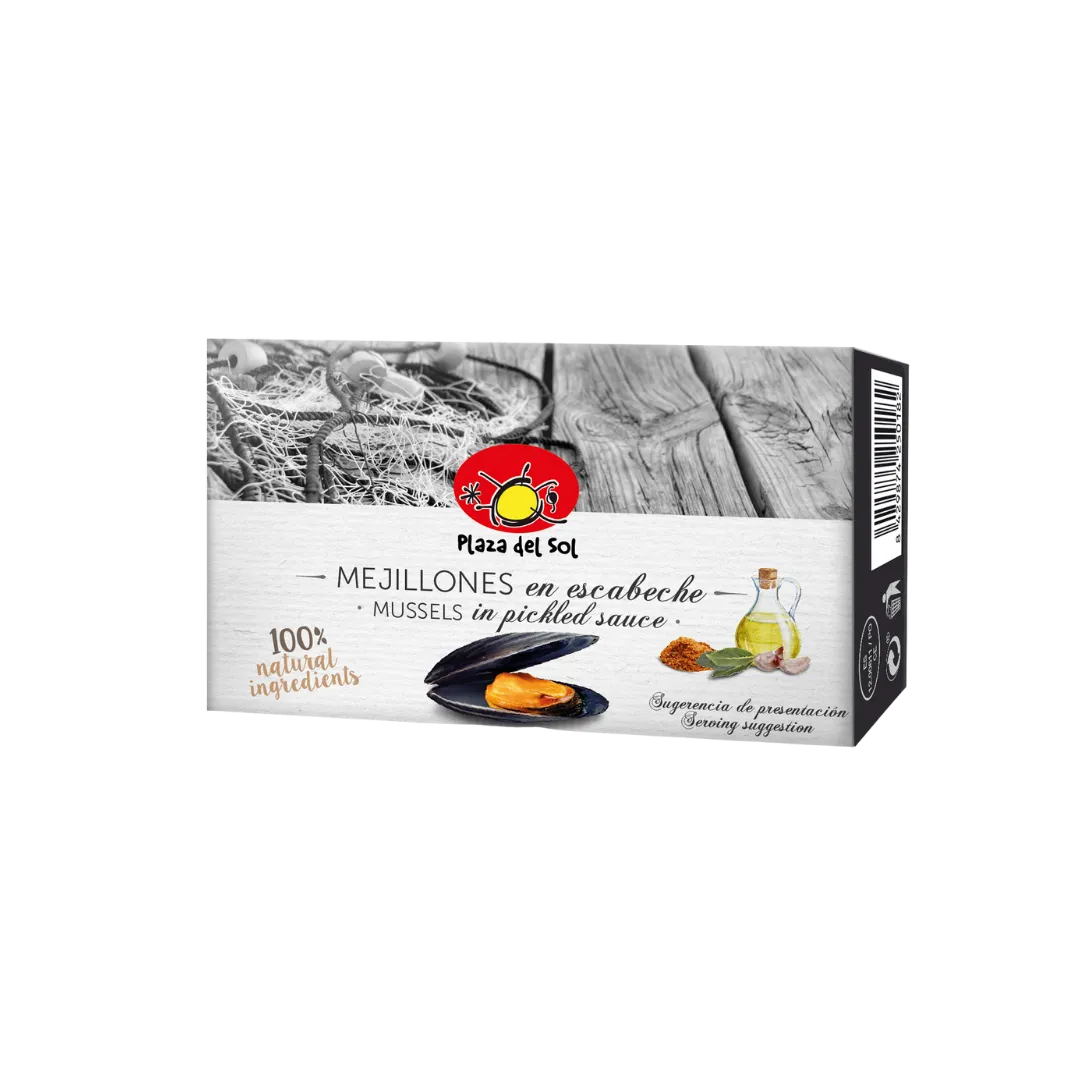 Mejillones en Escabeche — Plaza del Sol