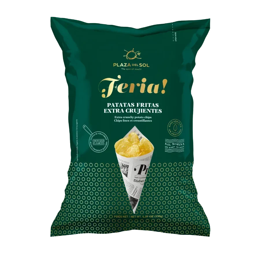 Patatas Fritas Extra Crujientes Feria — Plaza del Sol