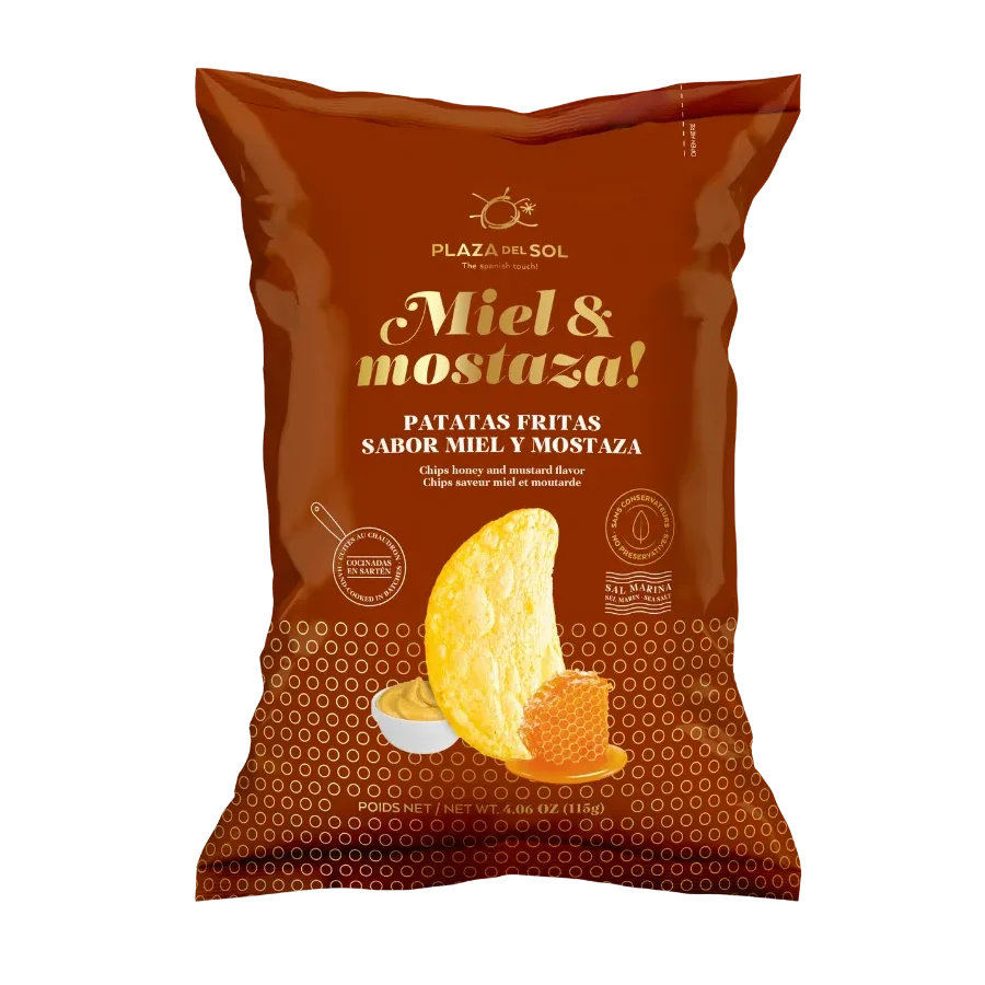 Patatas Fritas sabor Miel y Mostaza — Plaza del Sol