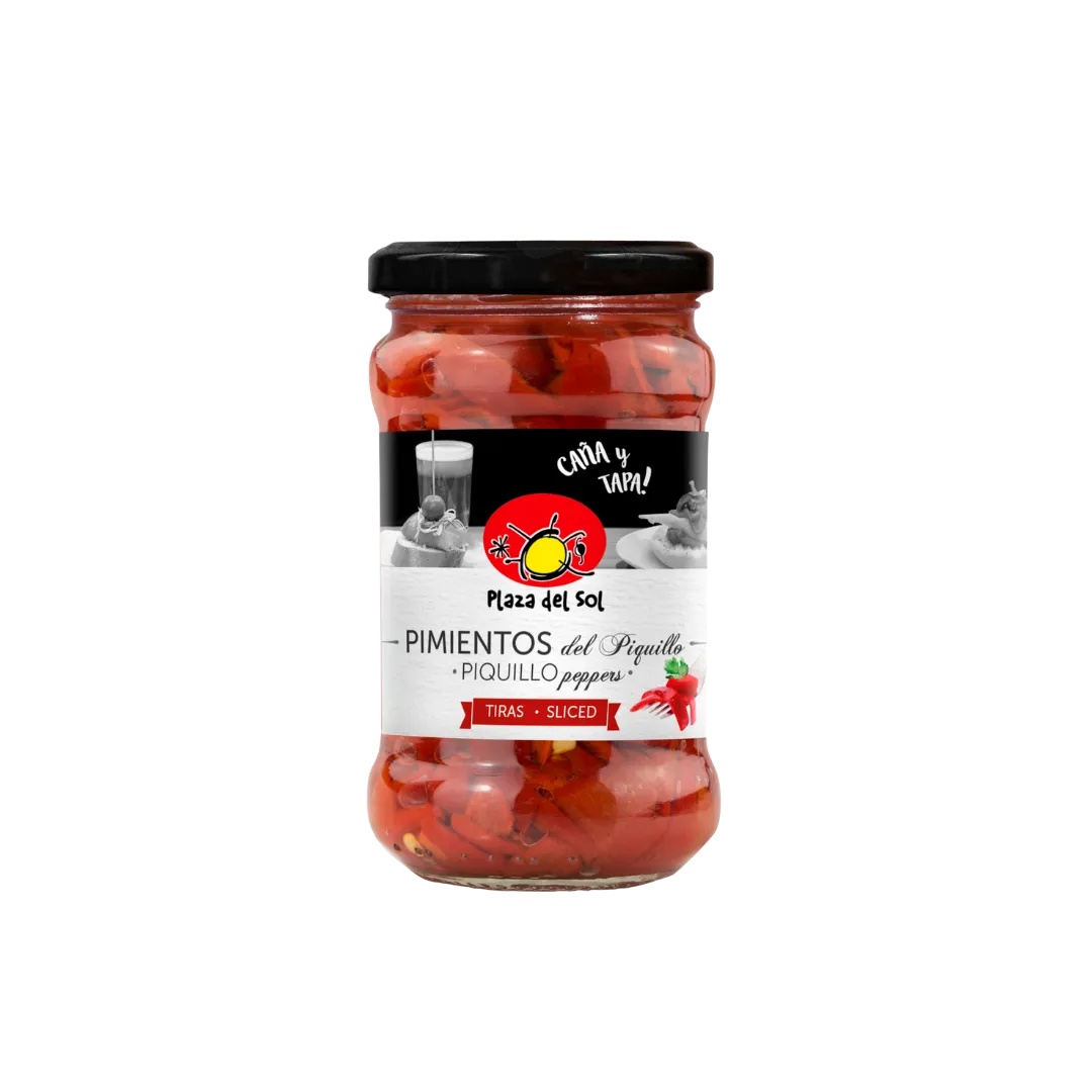 Pimientos del Piquillo en tiras — Plaza del Sol